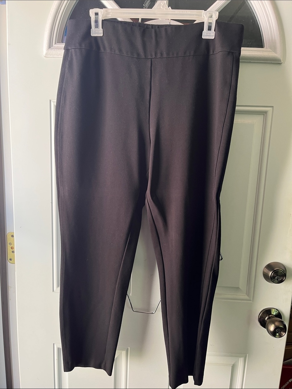 Express Black Slim Ankle Pull-On Pants
